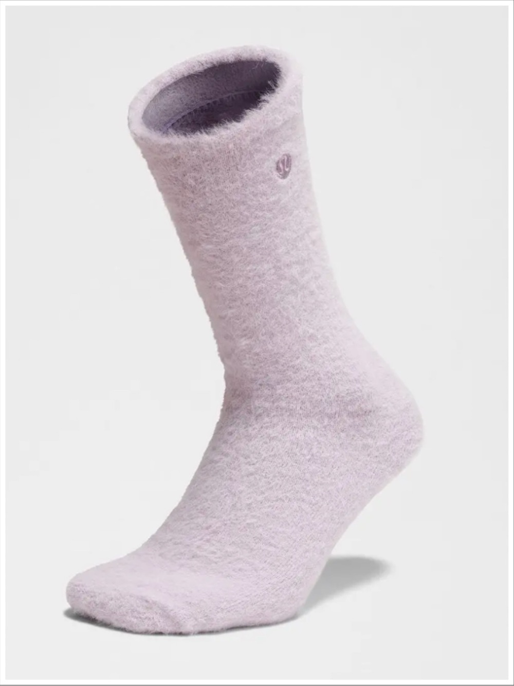 Lululemon Fuzzy Crew Length Socks NWT [850]